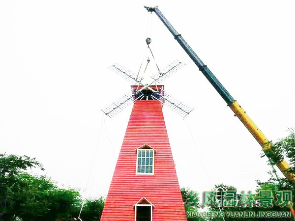 江苏无锡风车建筑现场